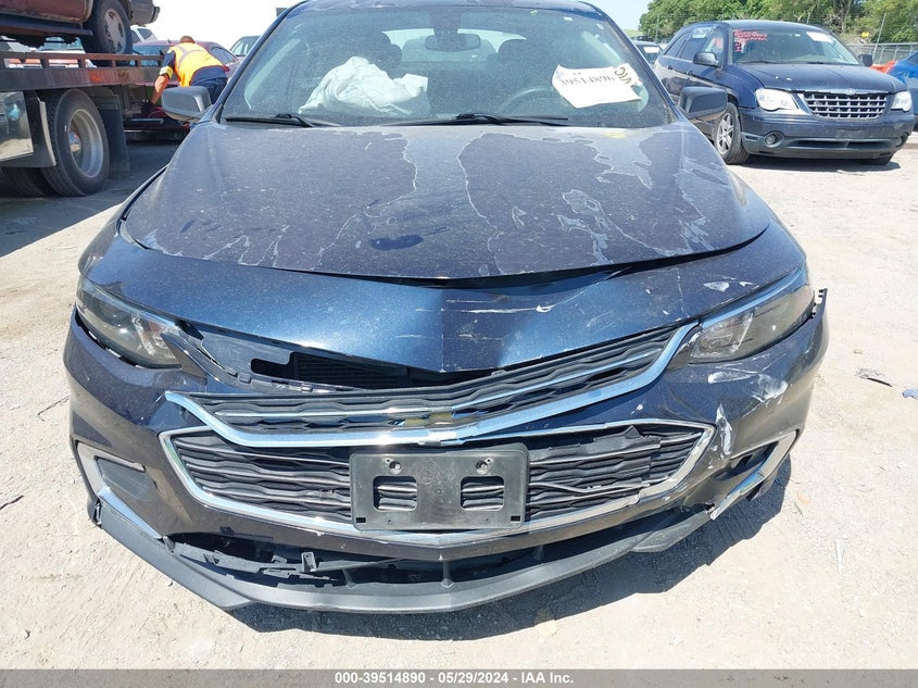 2017 Chevrolet Malibu Ls VIN: 1G1ZB5ST4HF136266 Lot: 39514890