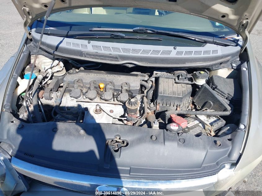 2008 Honda Civic Lx VIN: 1HGFA16508L104838 Lot: 39514896