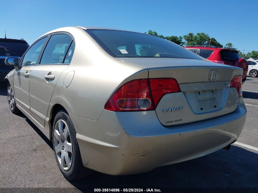 2008 Honda Civic Lx VIN: 1HGFA16508L104838 Lot: 39514896