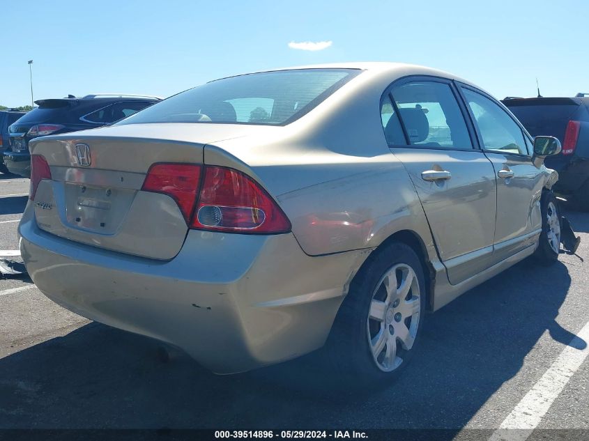 2008 Honda Civic Lx VIN: 1HGFA16508L104838 Lot: 39514896