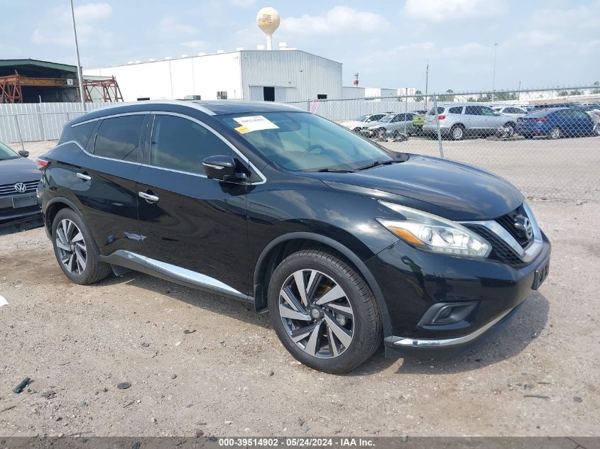 2015 Nissan Murano Platinum VIN: 5N1AZ2MG5FN259152 Lot: 39514902