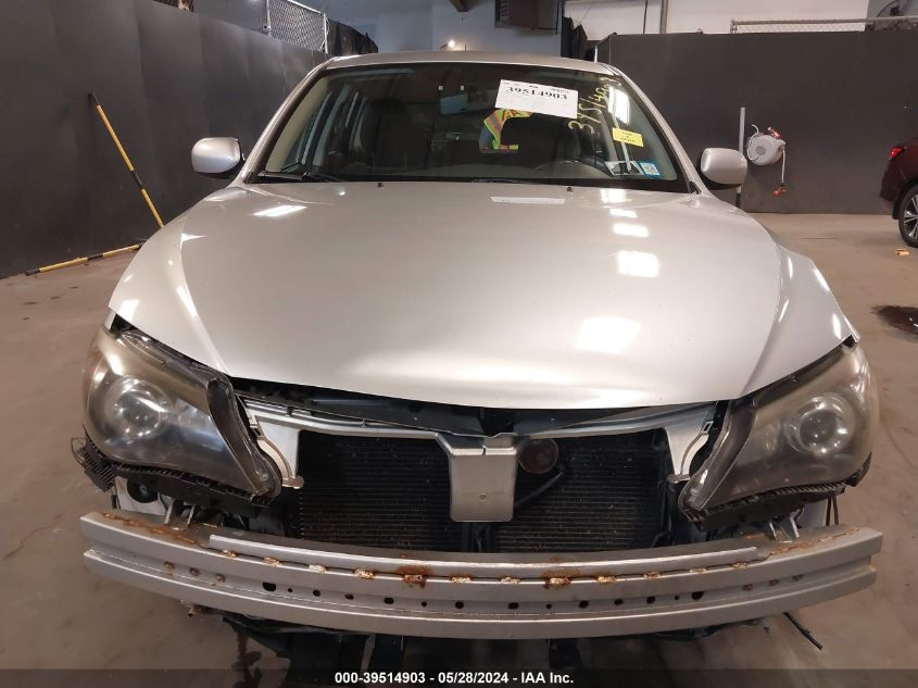 2008 Subaru Impreza 2.5I VIN: JF1GH616X8H825009 Lot: 39514903