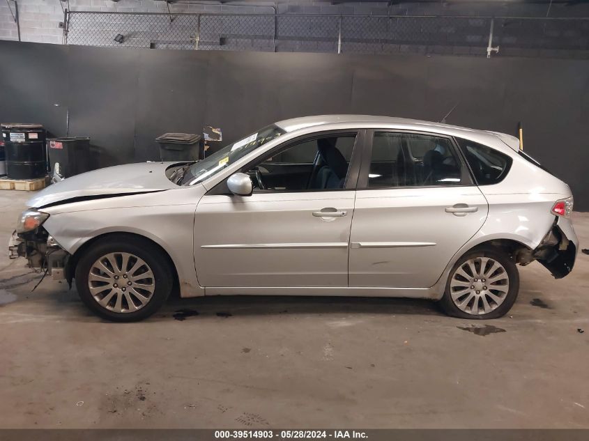 2008 Subaru Impreza 2.5I VIN: JF1GH616X8H825009 Lot: 39514903