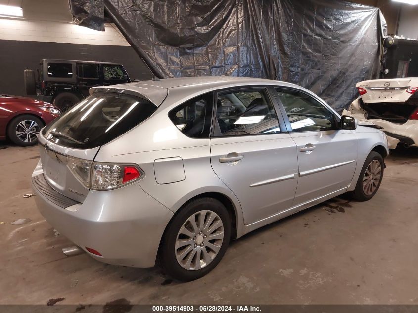 2008 Subaru Impreza 2.5I VIN: JF1GH616X8H825009 Lot: 39514903