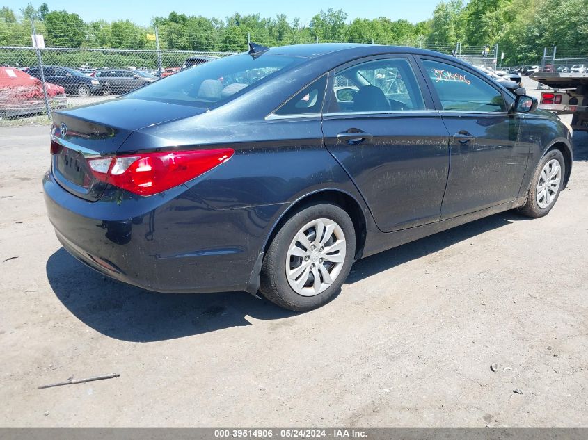 2012 Hyundai Sonata Gls VIN: 5NPEB4AC5CH424233 Lot: 39514906