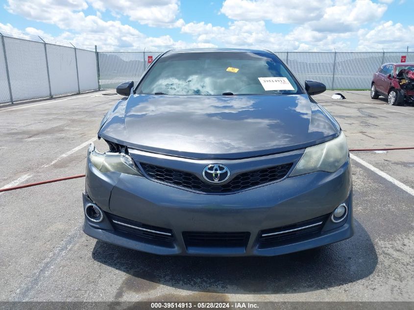 2013 Toyota Camry Se VIN: 4T1BF1FK6DU246244 Lot: 39514913