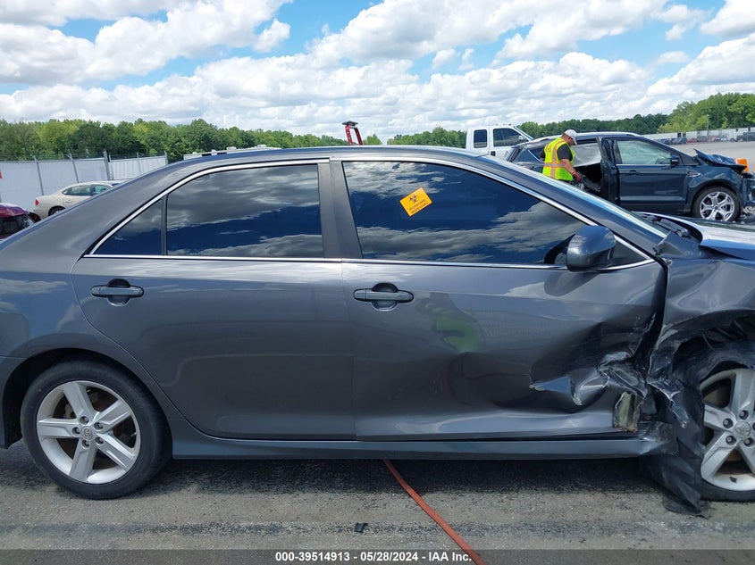 2013 Toyota Camry Se VIN: 4T1BF1FK6DU246244 Lot: 39514913