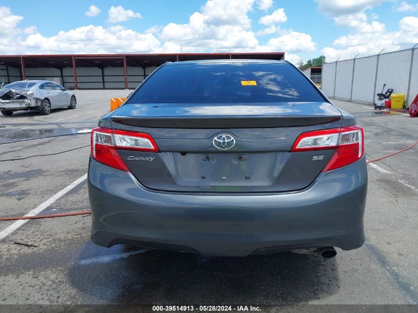 2013 Toyota Camry Se VIN: 4T1BF1FK6DU246244 Lot: 39514913