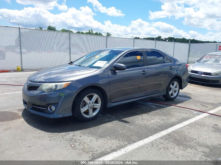 2013 Toyota Camry Se VIN: 4T1BF1FK6DU246244 Lot: 39514913