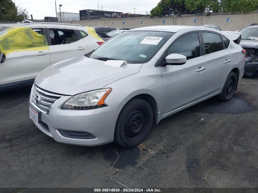 2015 Nissan Sentra Fe+ S VIN: 3N1AB7AP0FY334792 Lot: 39514939