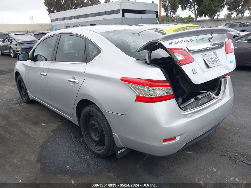 2015 Nissan Sentra Fe+ S VIN: 3N1AB7AP0FY334792 Lot: 39514939