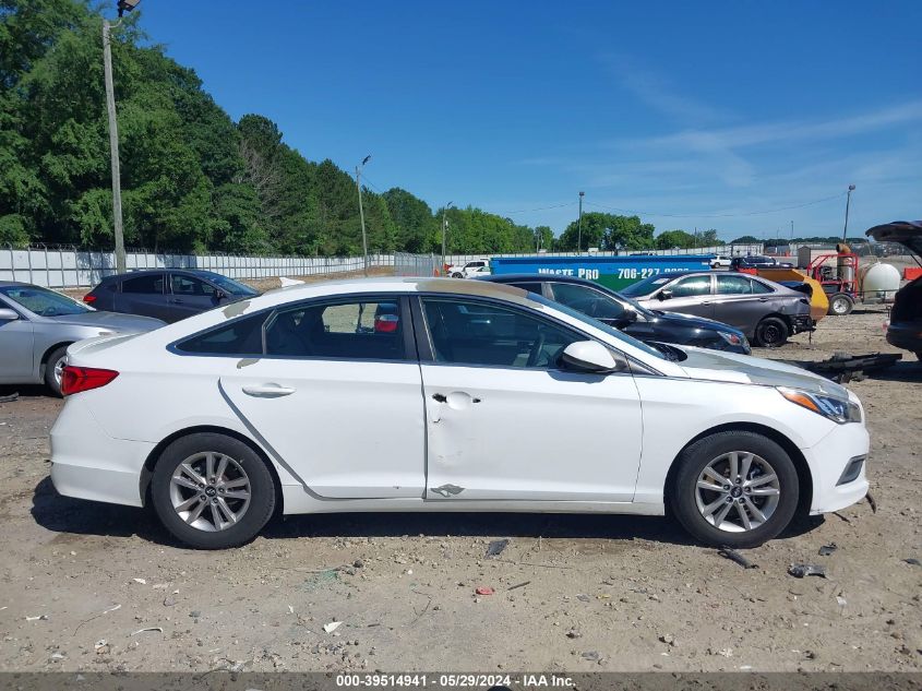 2016 Hyundai Sonata VIN: 5NPE24AF3GH417636 Lot: 39514941
