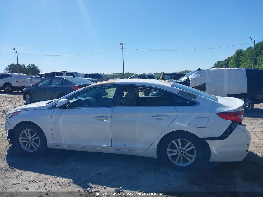 2016 Hyundai Sonata VIN: 5NPE24AF3GH417636 Lot: 39514941