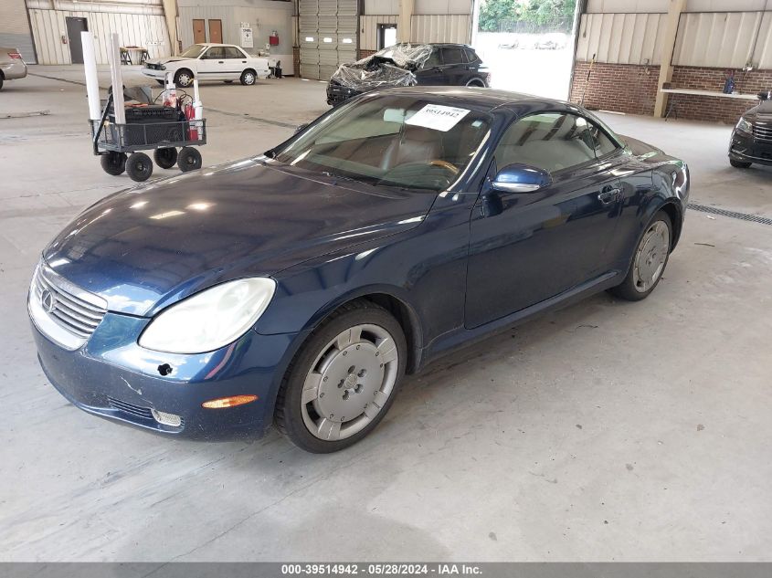 2002 Lexus Sc 430 VIN: JTHFN48Y820023752 Lot: 39514942