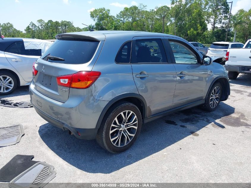 2016 Mitsubishi Outlander Sport 2.0 Es VIN: JA4AP3AU3GZ034520 Lot: 39514959