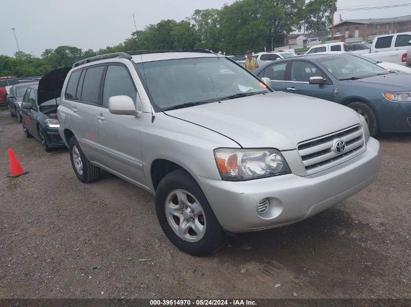 2006 Toyota Highlander VIN: JTEGD21A360153918 Lot: 39514970