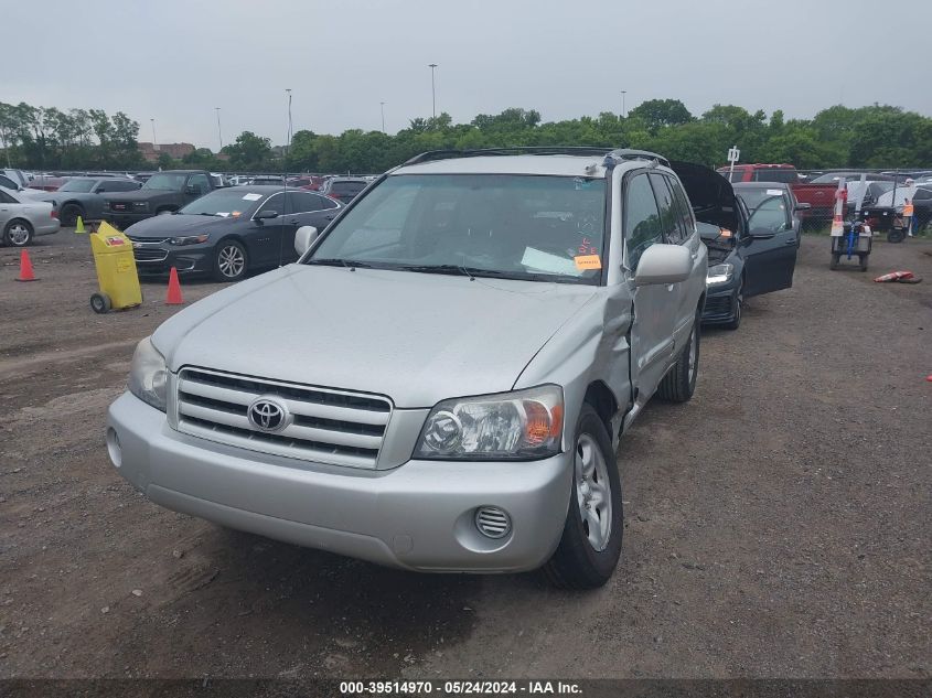 2006 Toyota Highlander VIN: JTEGD21A360153918 Lot: 39514970