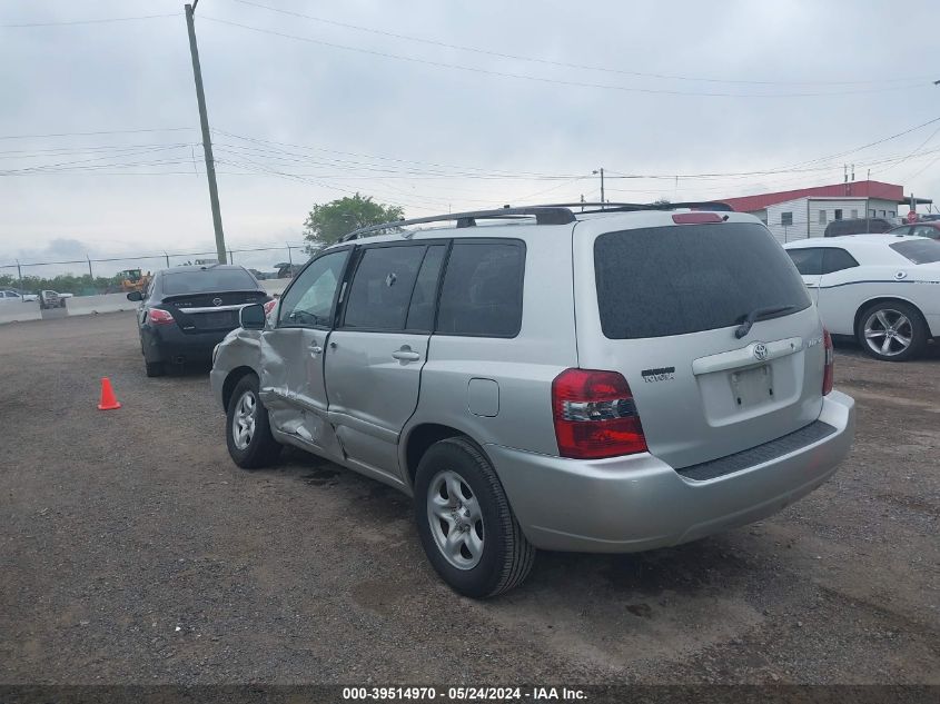 2006 Toyota Highlander VIN: JTEGD21A360153918 Lot: 39514970