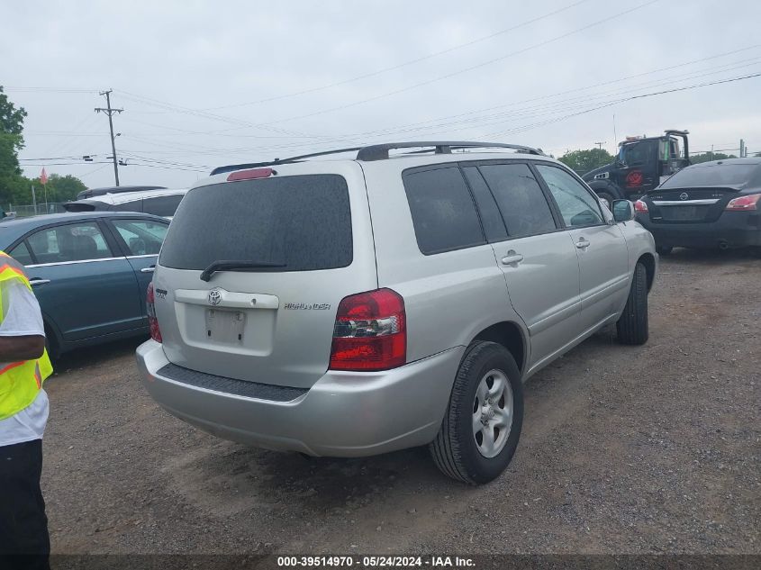 2006 Toyota Highlander VIN: JTEGD21A360153918 Lot: 39514970