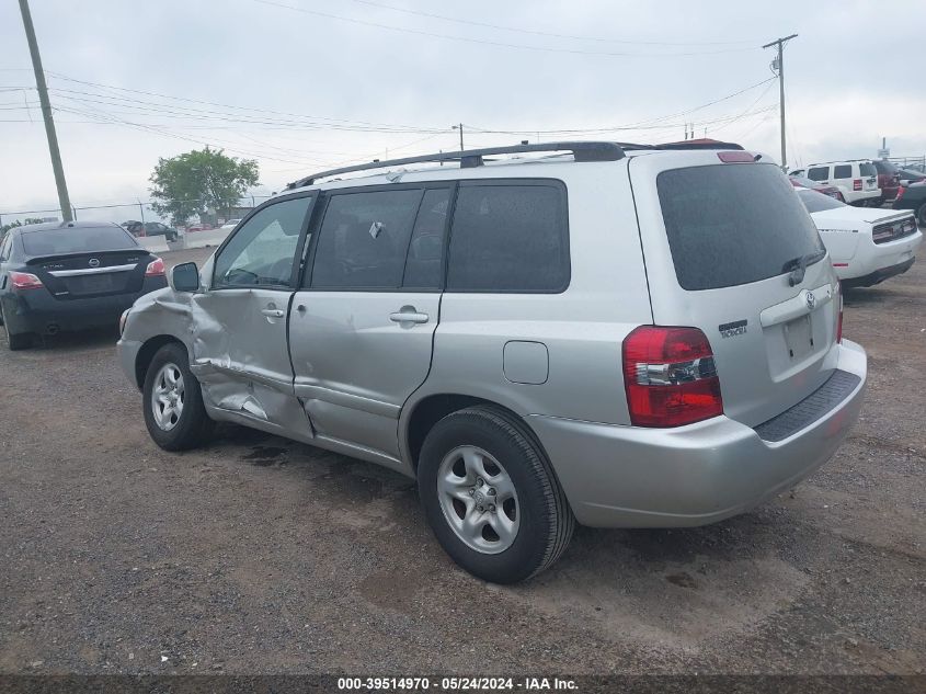 2006 Toyota Highlander VIN: JTEGD21A360153918 Lot: 39514970