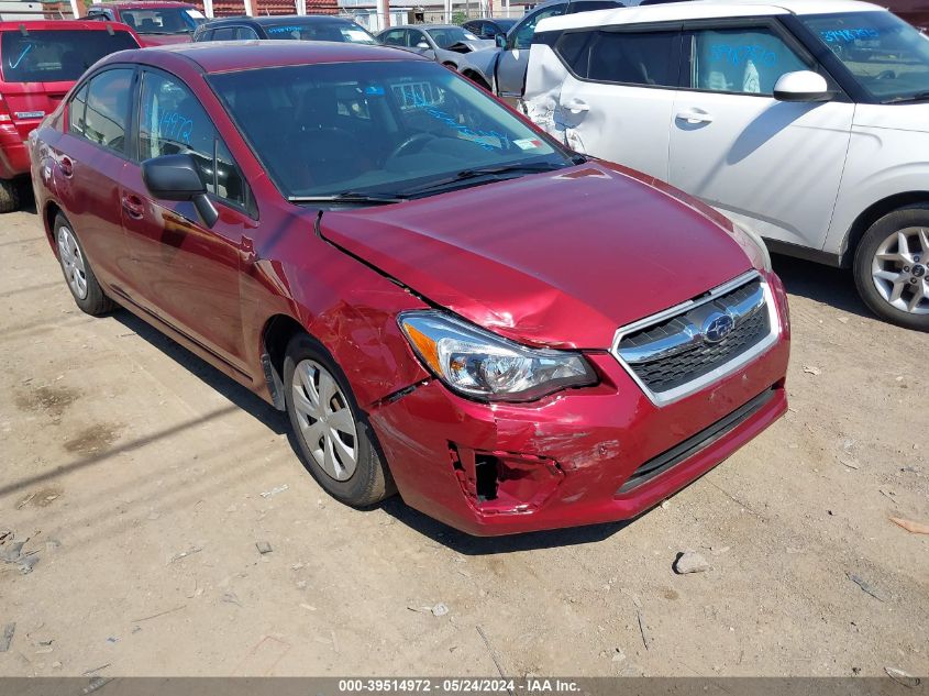 2013 Subaru Impreza 2.0I VIN: JF1GJAA68DH035726 Lot: 39514972