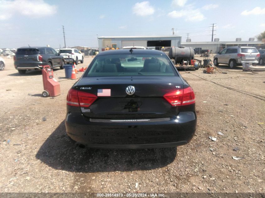 2014 Volkswagen Passat 1.8T Wolfsburg Edition VIN: 1VWAT7A32EC117420 Lot: 39514973