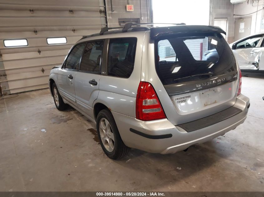 2003 Subaru Forester 2.5Xs VIN: JF1SG65623H728094 Lot: 39514980