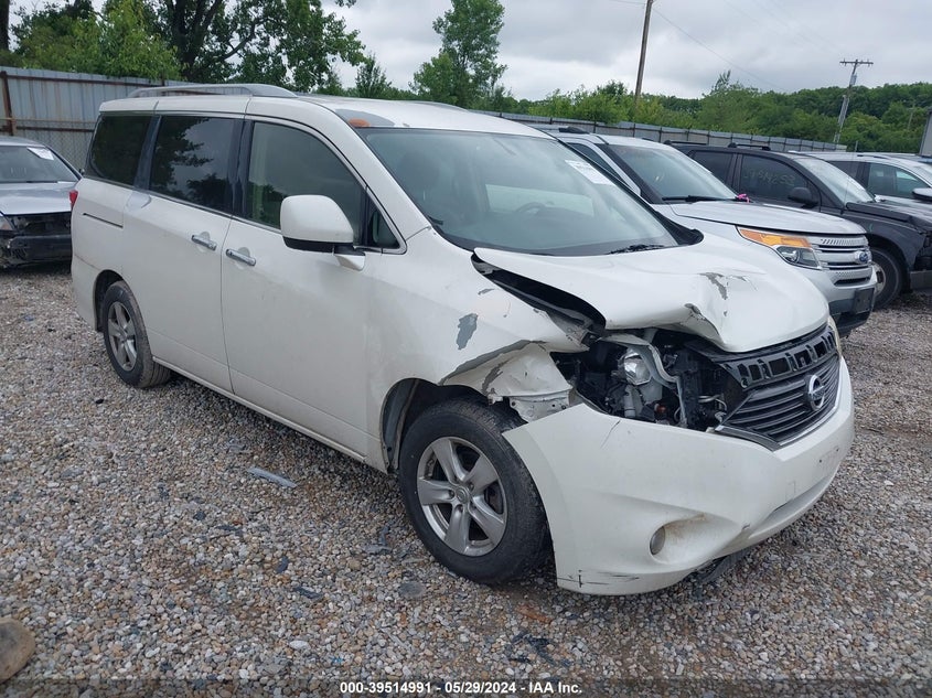 2012 Nissan Quest Sv VIN: JN8AE2KPXC9042014 Lot: 39514991