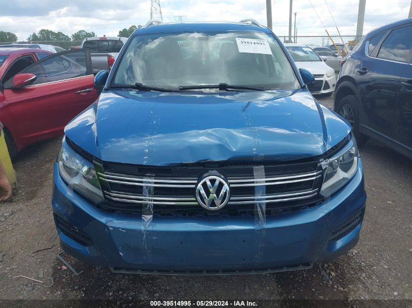 2017 VOLKSWAGEN TIGUAN 2.0T WOLFSBURG EDITION - WVGSV7AXXHW513047