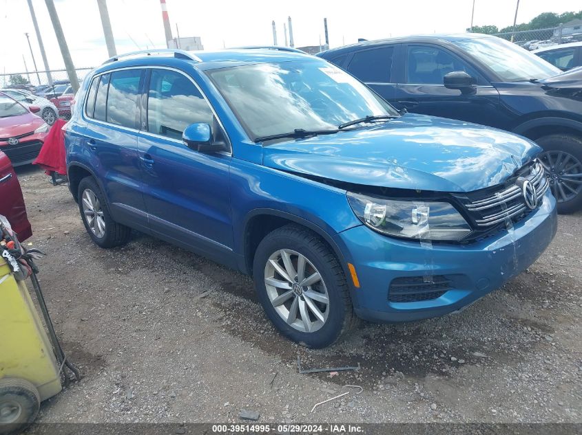 2017 VOLKSWAGEN TIGUAN 2.0T WOLFSBURG EDITION - WVGSV7AXXHW513047