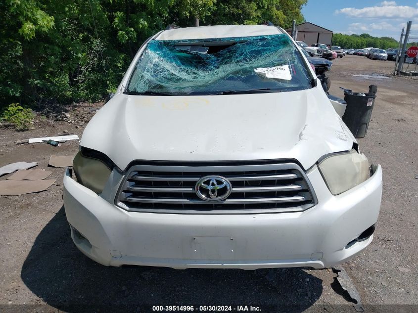 2010 Toyota Highlander Base V6 VIN: JTEBK3EH7A2154421 Lot: 39514996