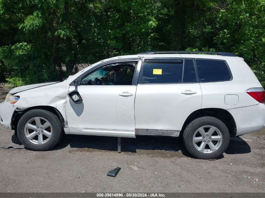 2010 Toyota Highlander Base V6 VIN: JTEBK3EH7A2154421 Lot: 39514996
