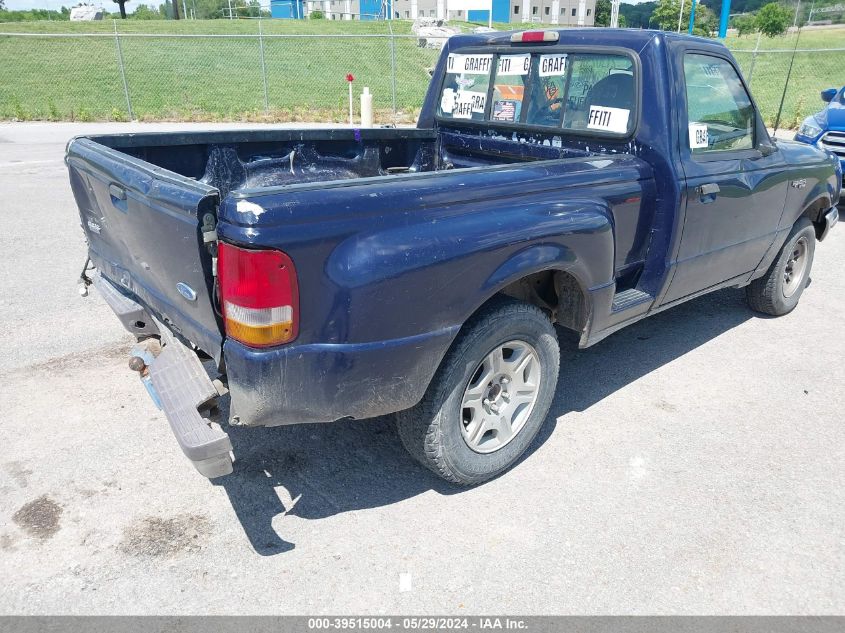 1997 Ford Ranger Splash/Xl/Xlt VIN: 1FTCR10A2VPB45833 Lot: 39515004