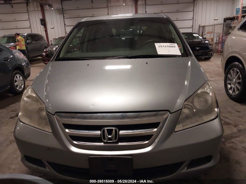 2007 Honda Odyssey Ex VIN: 5FNRL384X7B091197 Lot: 39515009