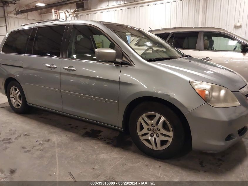 2007 Honda Odyssey Ex VIN: 5FNRL384X7B091197 Lot: 39515009