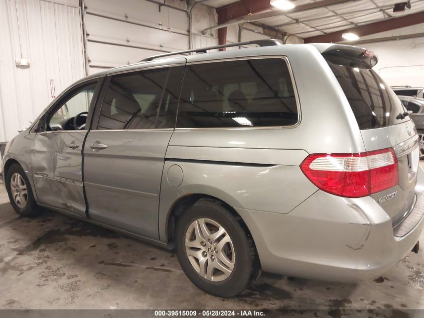 2007 Honda Odyssey Ex VIN: 5FNRL384X7B091197 Lot: 39515009