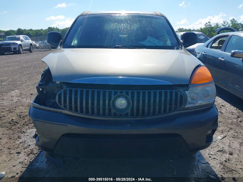 2002 Buick Rendezvous Cx VIN: 3G5DA03EX2S560925 Lot: 39515016