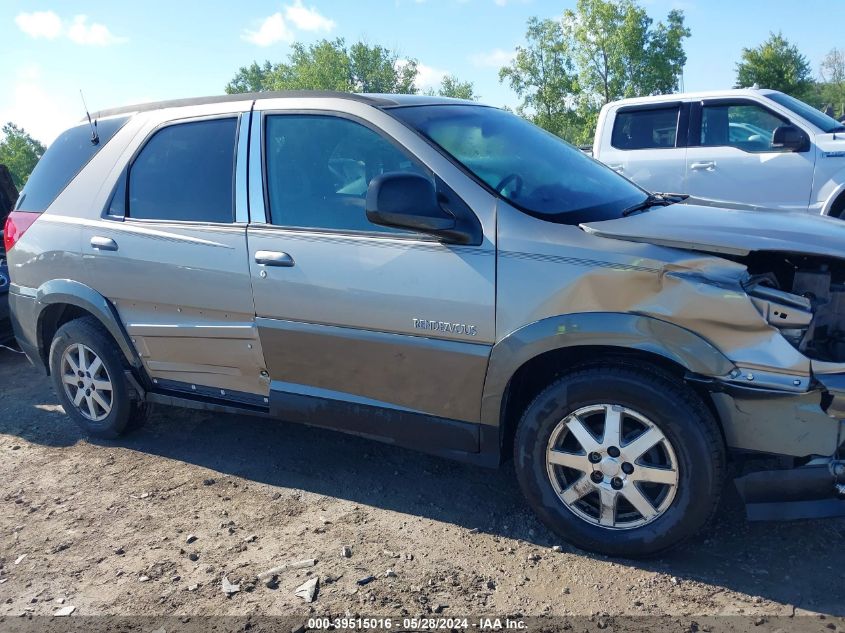 2002 Buick Rendezvous Cx VIN: 3G5DA03EX2S560925 Lot: 39515016