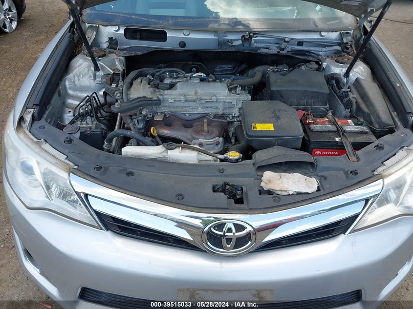 2012 Toyota Camry Xle VIN: 4T4BF1FK0CR238399 Lot: 39515033