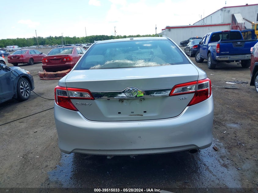 2012 Toyota Camry Xle VIN: 4T4BF1FK0CR238399 Lot: 39515033