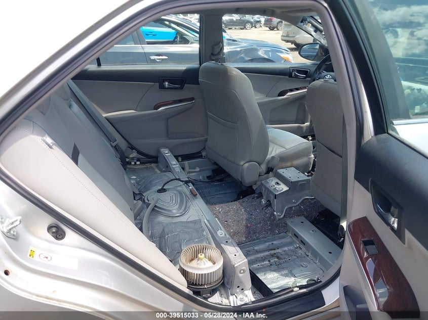 2012 Toyota Camry Xle VIN: 4T4BF1FK0CR238399 Lot: 39515033