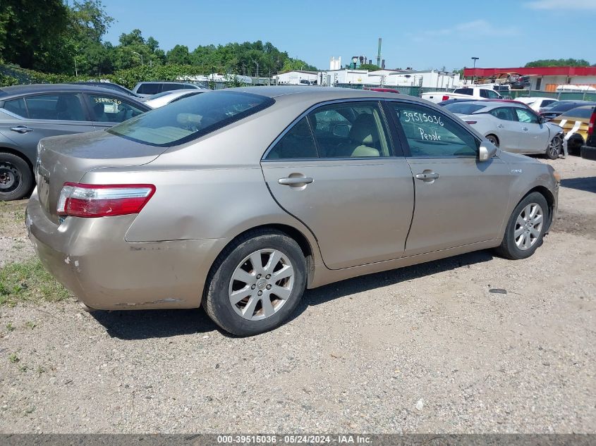 2009 Toyota Camry Hybrid VIN: JTNBB46K193052764 Lot: 39515036