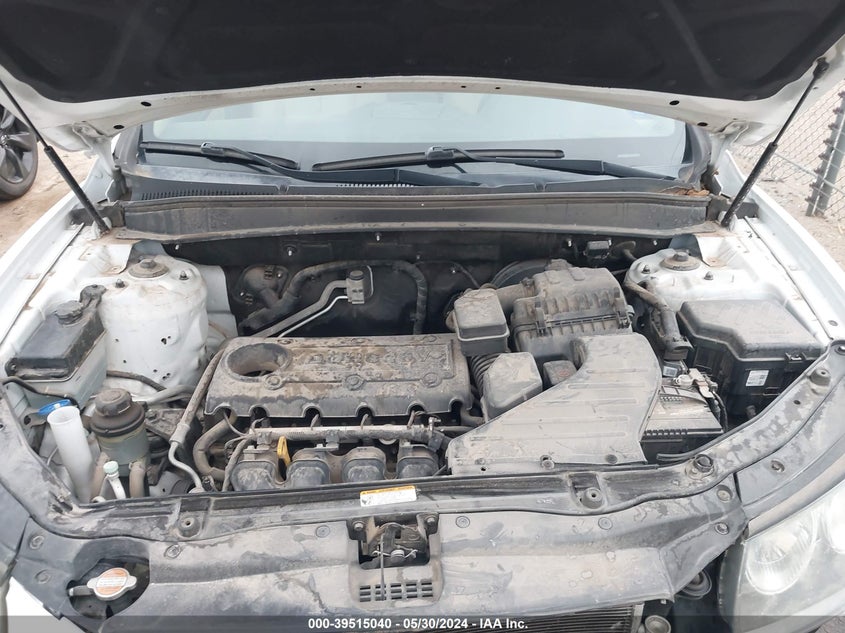 2012 Hyundai Santa Fe Gls VIN: 5XYZG3AB6CG141626 Lot: 39515040