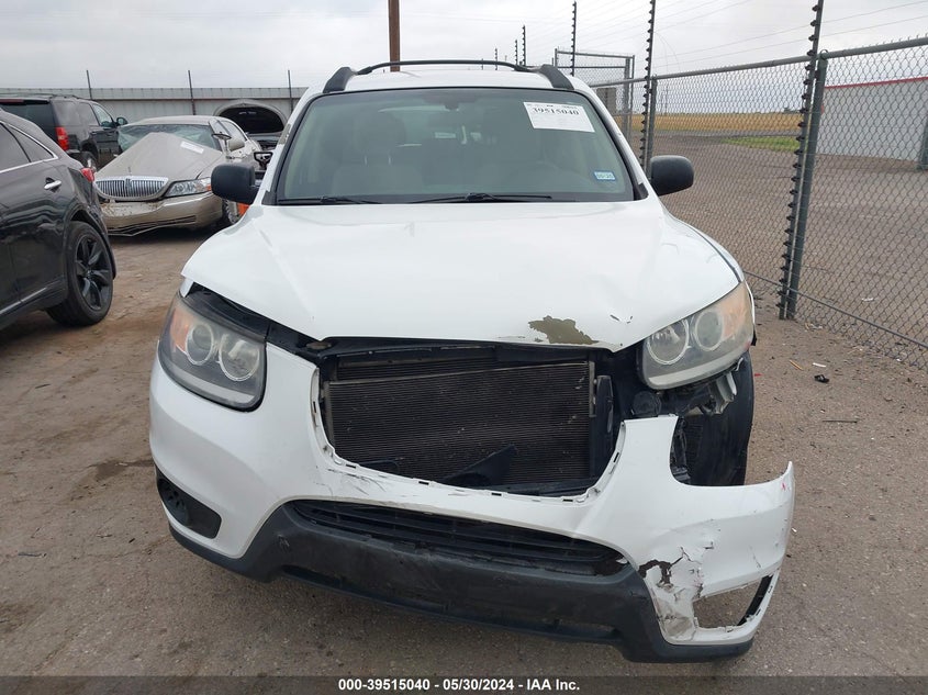 2012 Hyundai Santa Fe Gls VIN: 5XYZG3AB6CG141626 Lot: 39515040