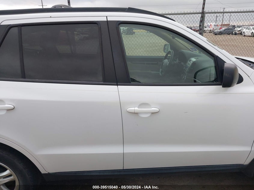 2012 Hyundai Santa Fe Gls VIN: 5XYZG3AB6CG141626 Lot: 39515040