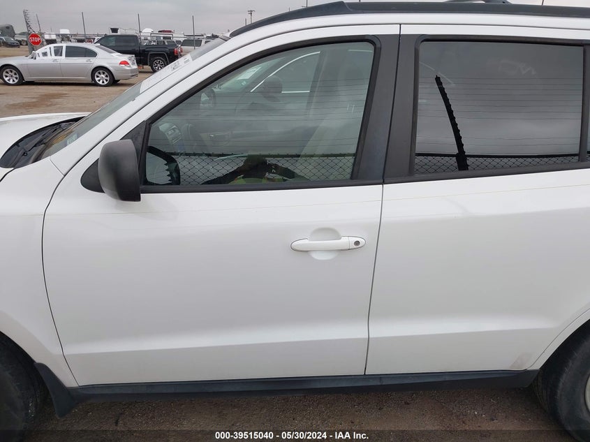 2012 Hyundai Santa Fe Gls VIN: 5XYZG3AB6CG141626 Lot: 39515040