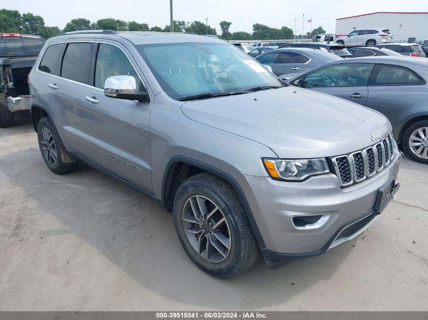 2019 Jeep Grand Cherokee Limited VIN: 1C4FJEBG8KC717064 Lot: 39515041