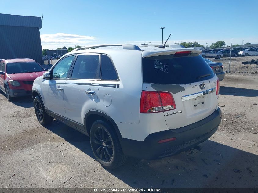 2011 Kia Sorento Ex V6 VIN: 5XYKUDA26BG090725 Lot: 39515042