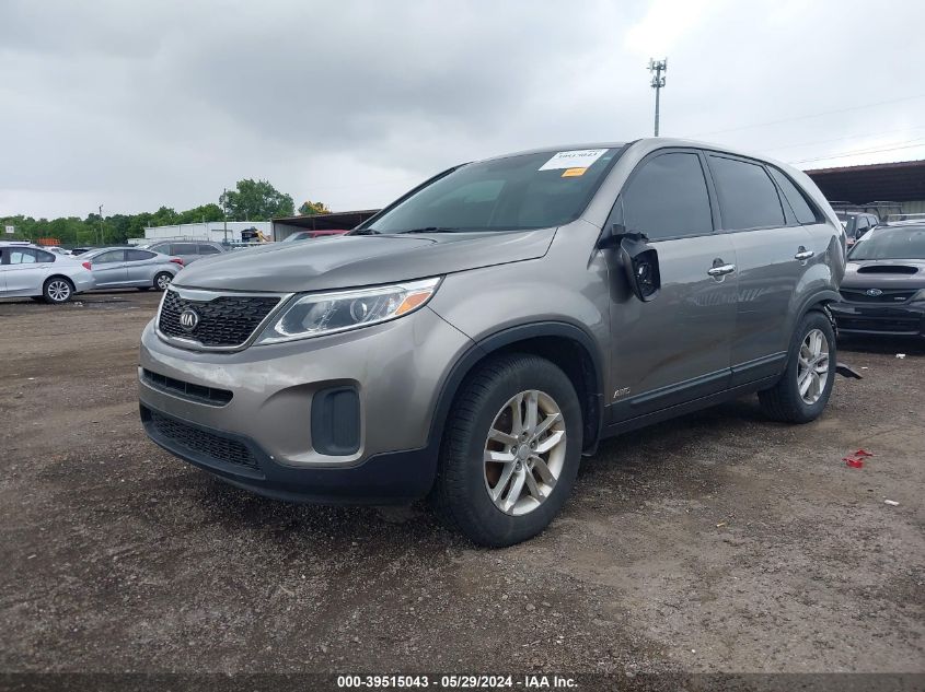 2015 Kia Sorento Lx VIN: 5XYKTCA67FG567782 Lot: 39515043