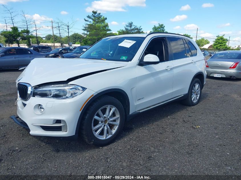 2015 BMW X5 xDrive35I VIN: 5UXKR0C5XF0K67014 Lot: 39515047